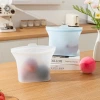 New cross-border silicone food preservation bag, kitchen multi-functional sealed silicone storage bag for fruits and vegetables Specification image